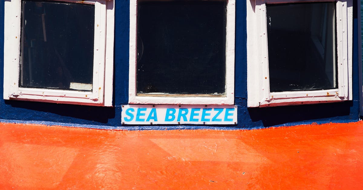 Can one replace/add a ship part in orbit? [duplicate] - Wheelhouse of motor ship with windows and inscription sea breeze