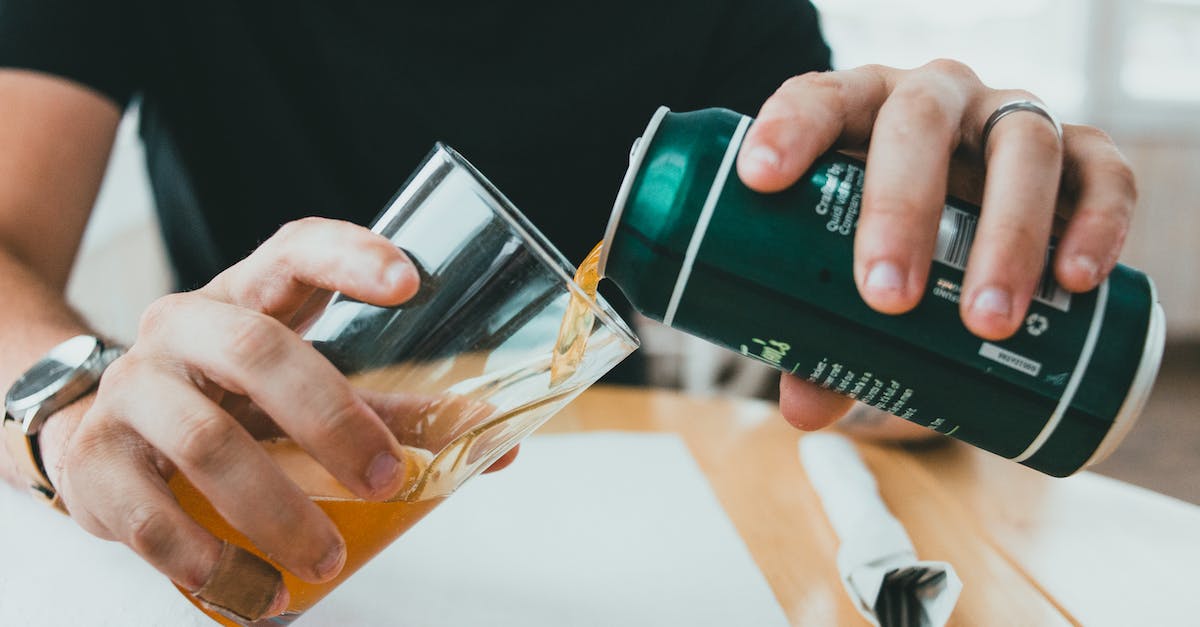 Can other people get picked up by Barnacles? - Person Pouring A Can of Beer Into A Drinking Glass