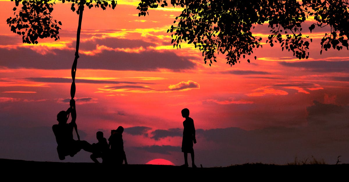 Can someone with AoE II: HD edition play multiplayer with someone who has AoE II: definitive edition? - Silhouette Photo of Children Playing