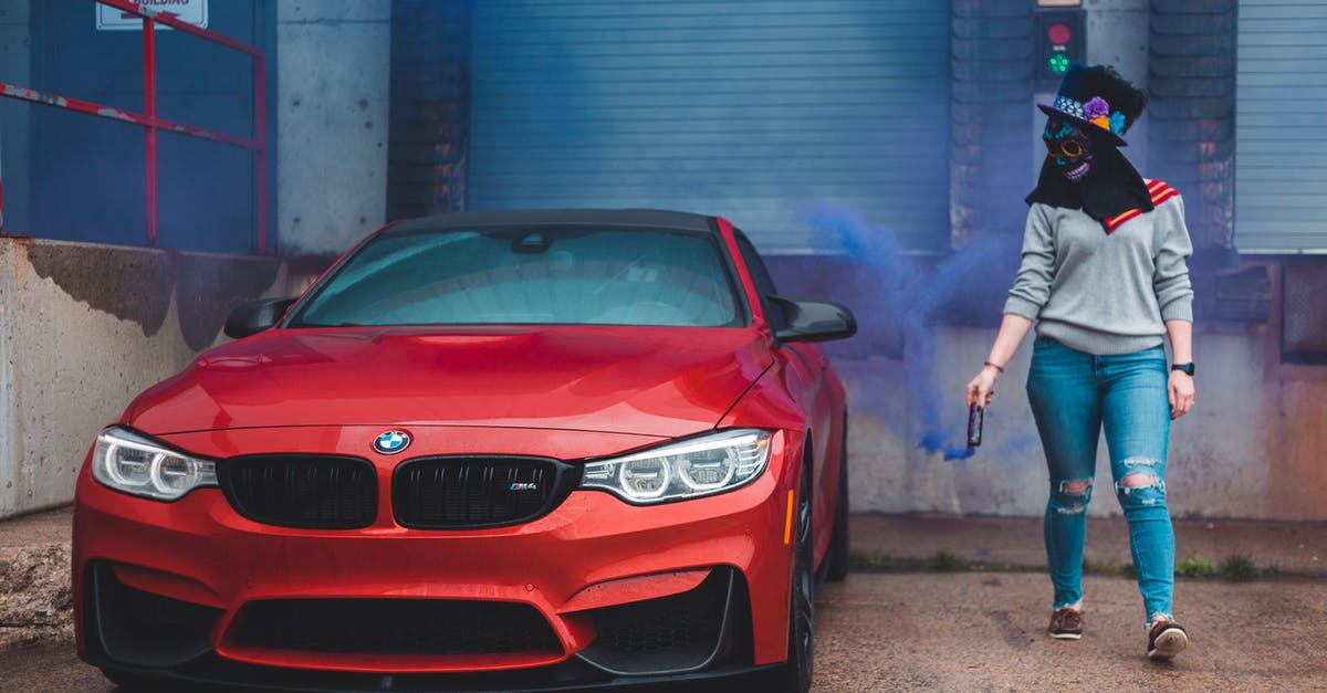 Can the Flash Bomb upgrade pop leads? - Anonymous woman with smoke bomb near car Can the Flash Bomb upgrade pop leads? - Anonymous woman with smoke bomb near car