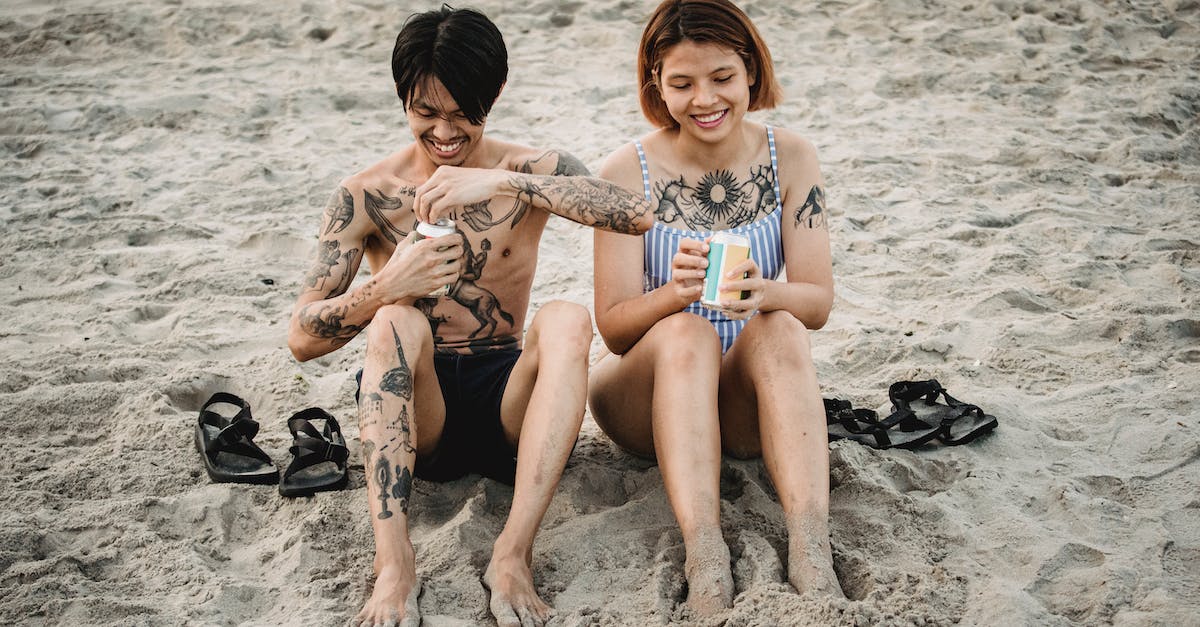 Can the opening animation sequence be bypassed? - Couple Sitting on the Beach and Opening Cans