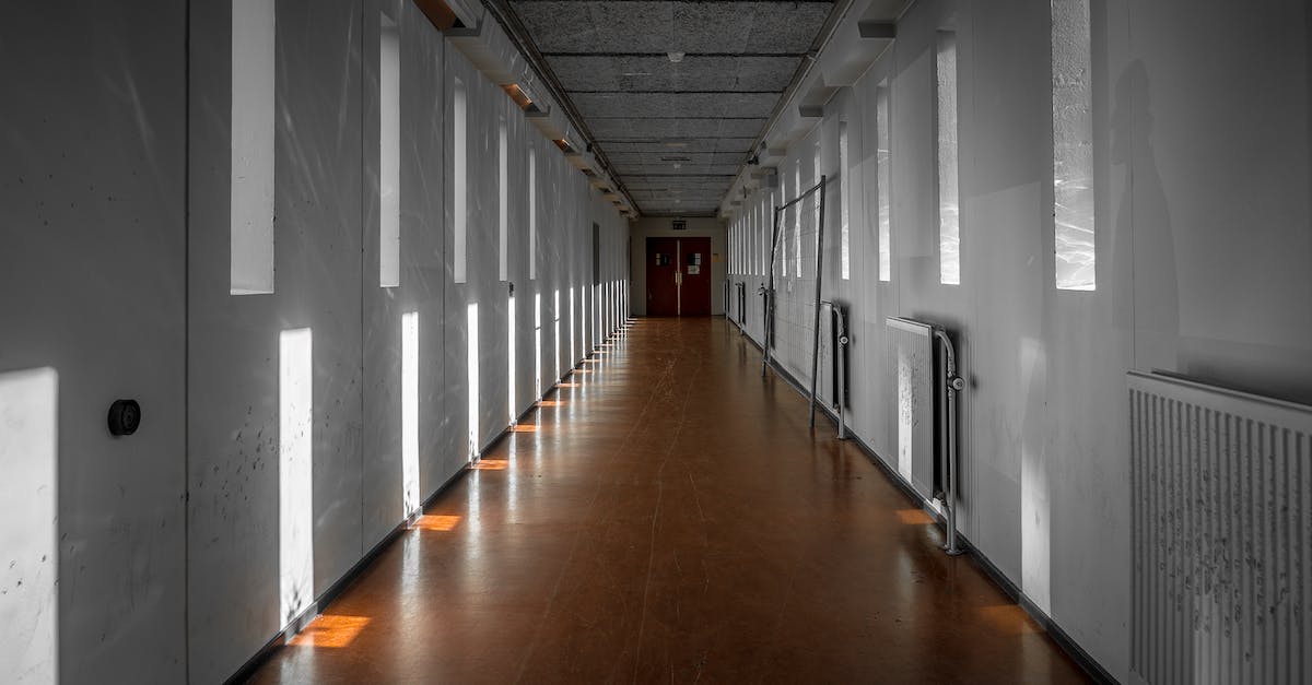 Can underground pools have windows between them and basements? - Empty Interior of Passage Between Buildings