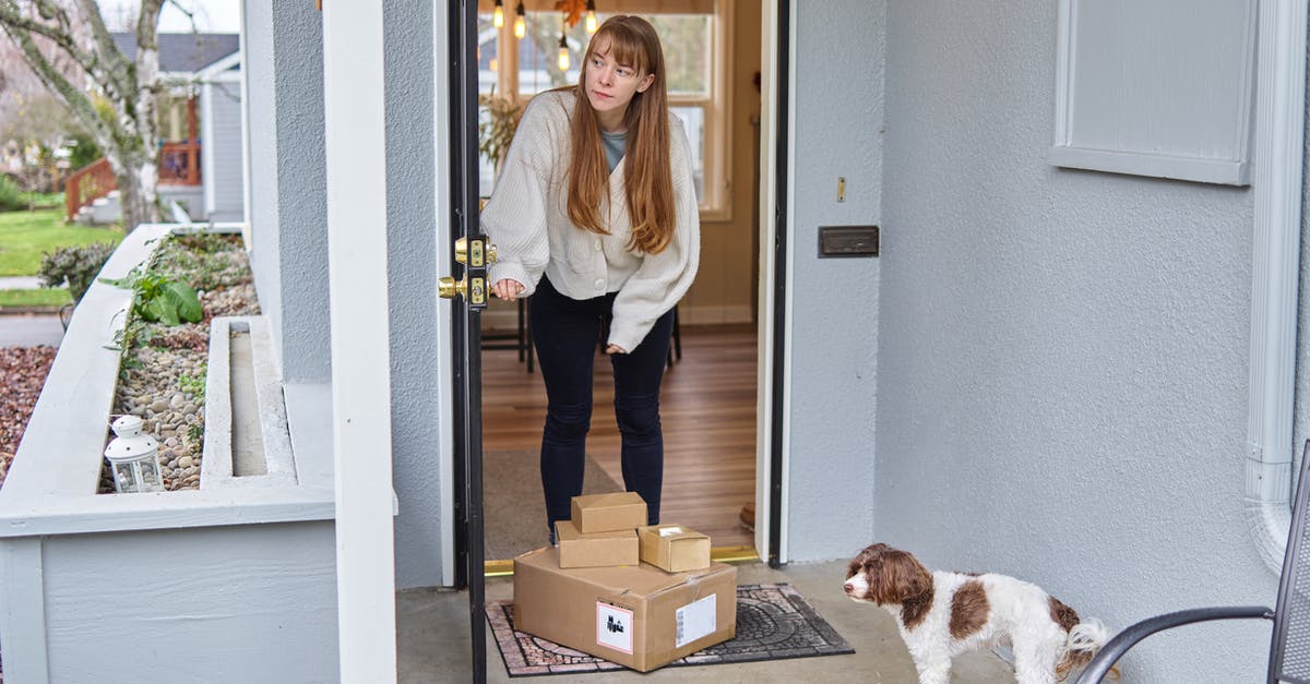 Can you lose your Pre-Order ship? - Woman Receiving Boxes at Door