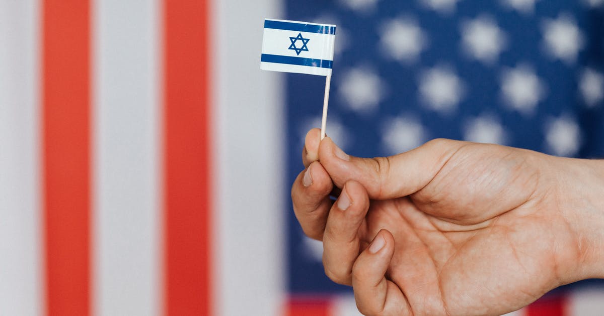 Can you play Star Citizen at the moment? - Crop person showing handmade flag of Israel Can you play Star Citizen at the moment? - Crop person showing handmade flag of Israel