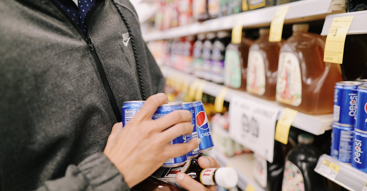 Can you rearrange items without using touch? - A Person Buying From a Grocery