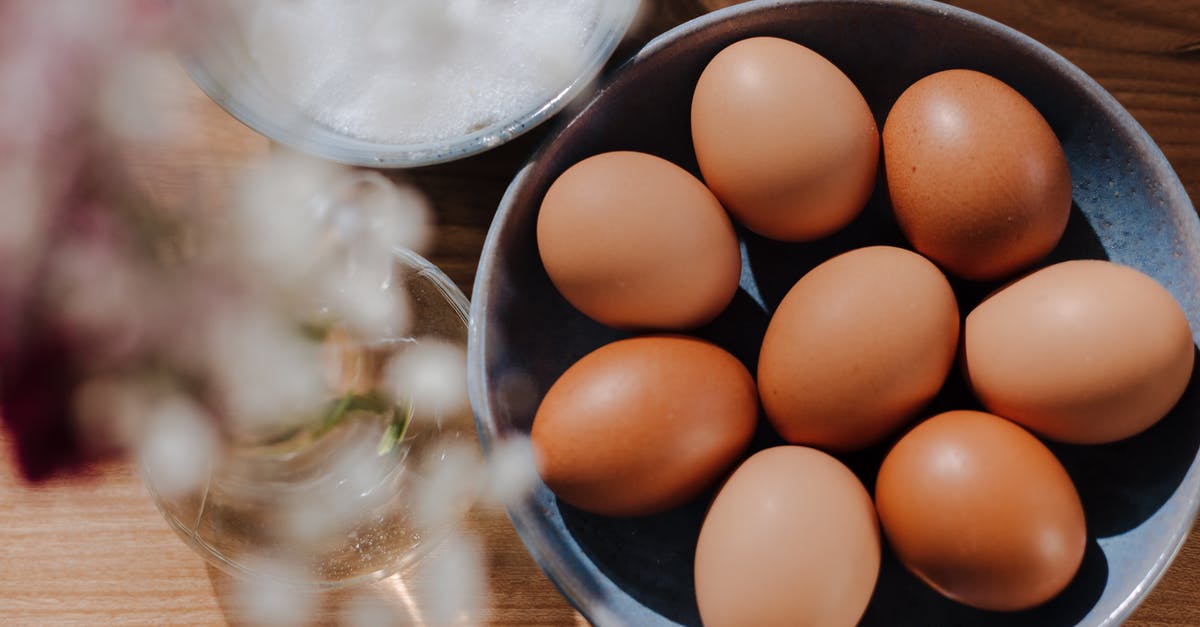 Can you receive eggs from Pokestops with a full bag? - Bowl Full of Eggs on Kitchen Table