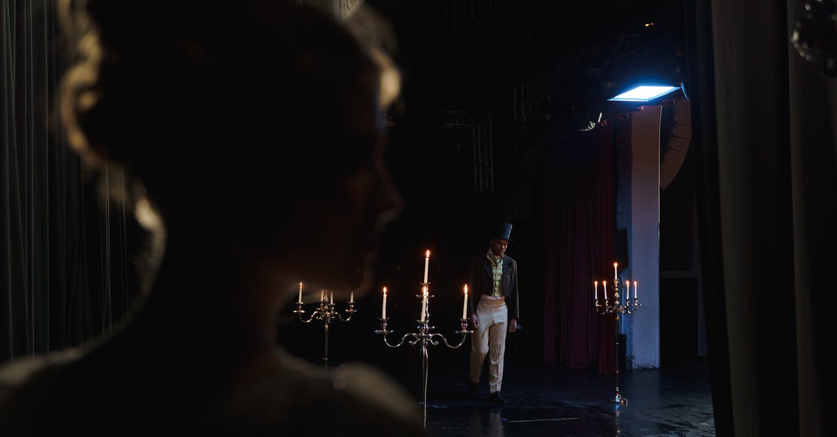 Cannot connect to server to show profile or stats - Blur Image Of A Woman And A Man On Stage