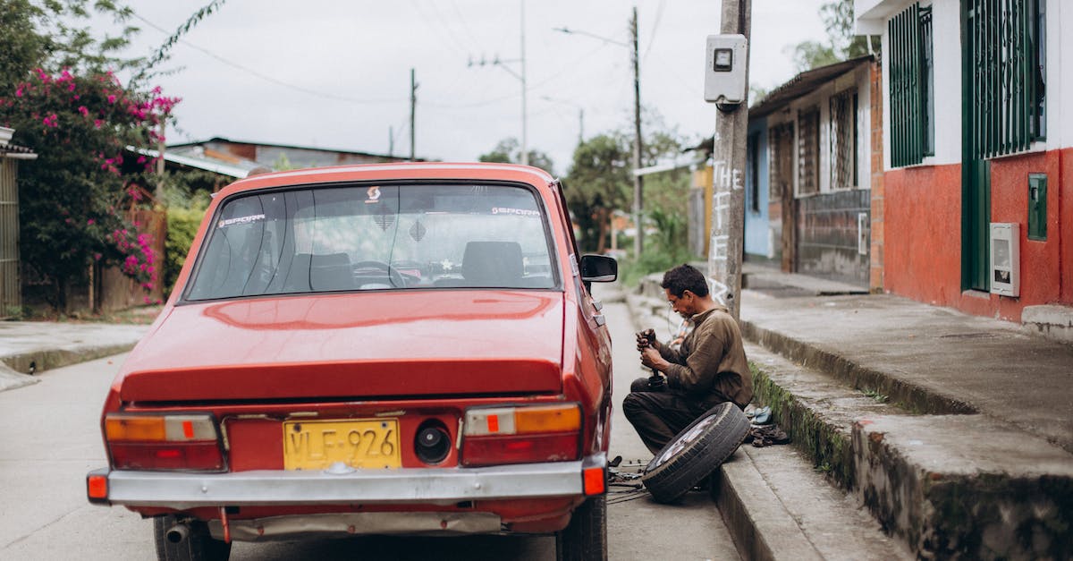 Changing Origin Id & Battlefield - Man Changing a Flat Tire