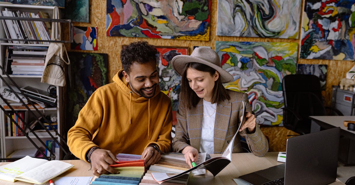 Choosing players for command execution - People Choosing Fabric from Catalogue