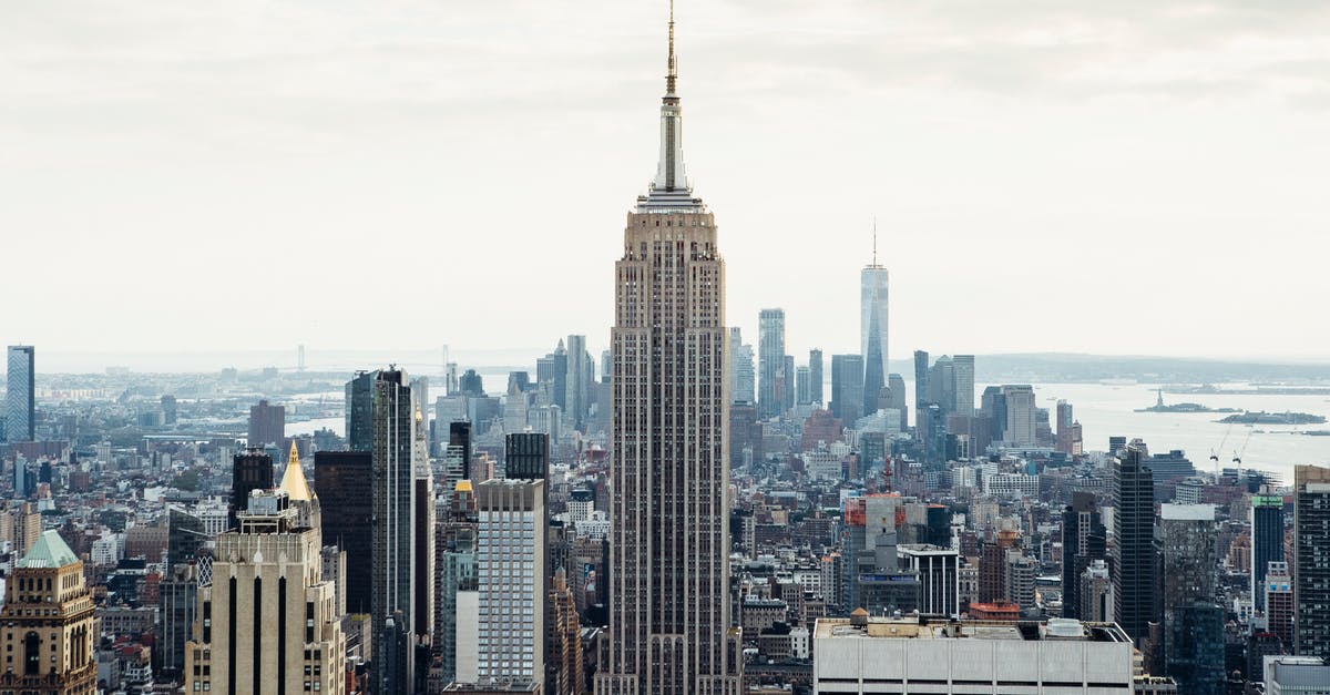 City State Empire? - Empire State Building against sea in USA City State Empire? - Empire State Building against sea in USA