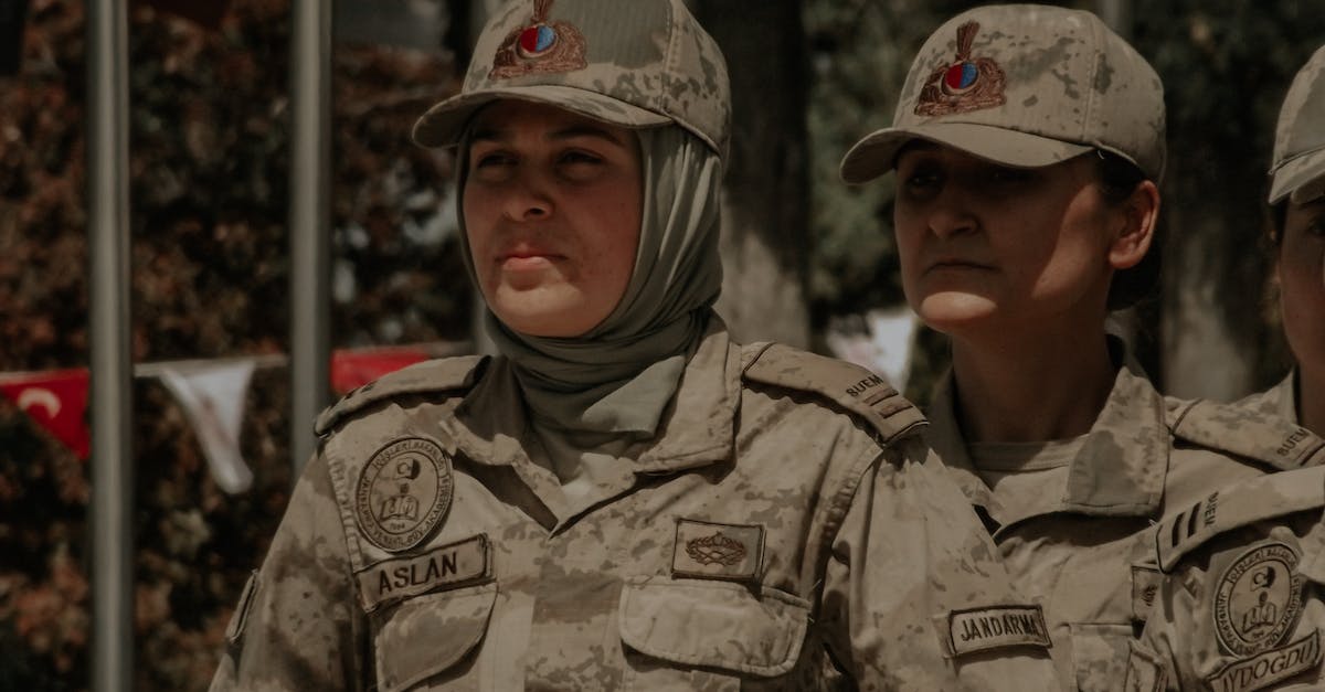 CK2 - Others' potential army size - Women in Camouflage Uniforms Standing in Line