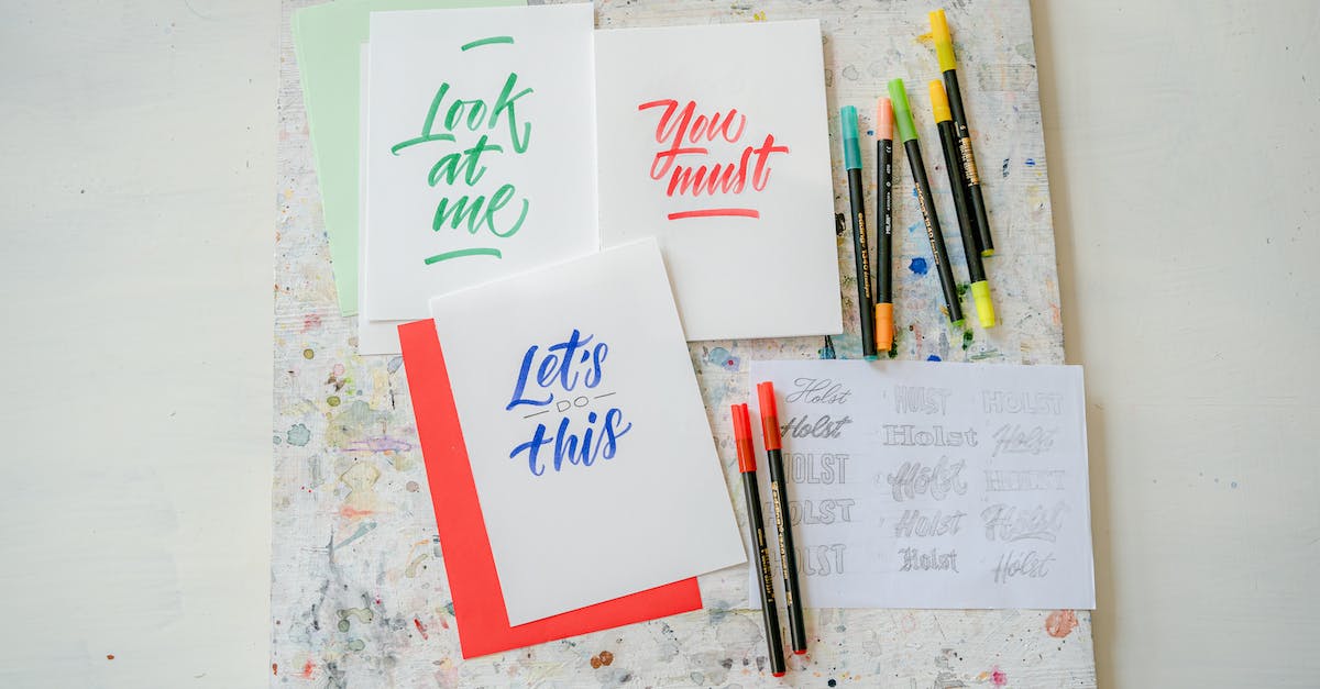Colored Text Name Glitch - White Papers with Writings Beside Colored Pens Colored Text Name Glitch - White Papers with Writings Beside Colored Pens