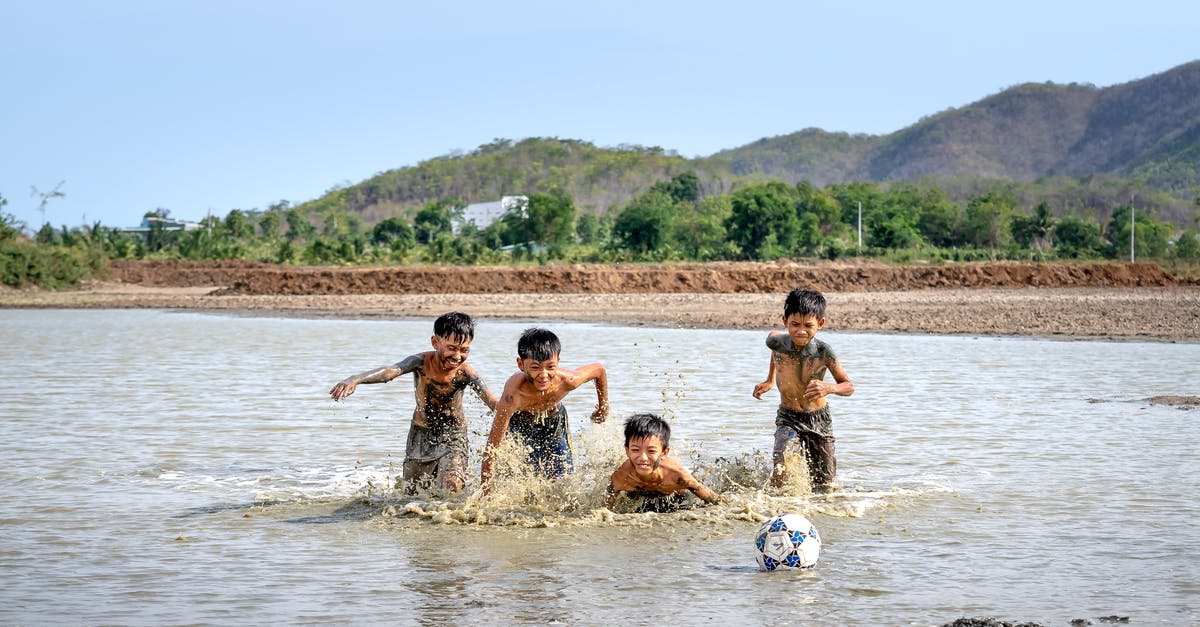 Configure a local server for LAN play without access to the router? - Ethnic kids playing with ball on river Configure a local server for LAN play without access to the router? - Ethnic kids playing with ball on river