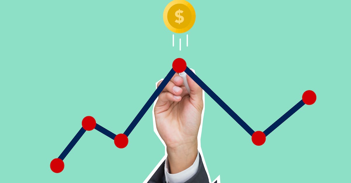 Configuring ExtraTiC Material values - Decorative cardboard illustration of hand with diagram and dollar coin