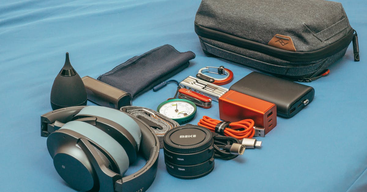Console Minecraft World Tools [closed] - Black and White Headphones Beside Black Leather Pouch