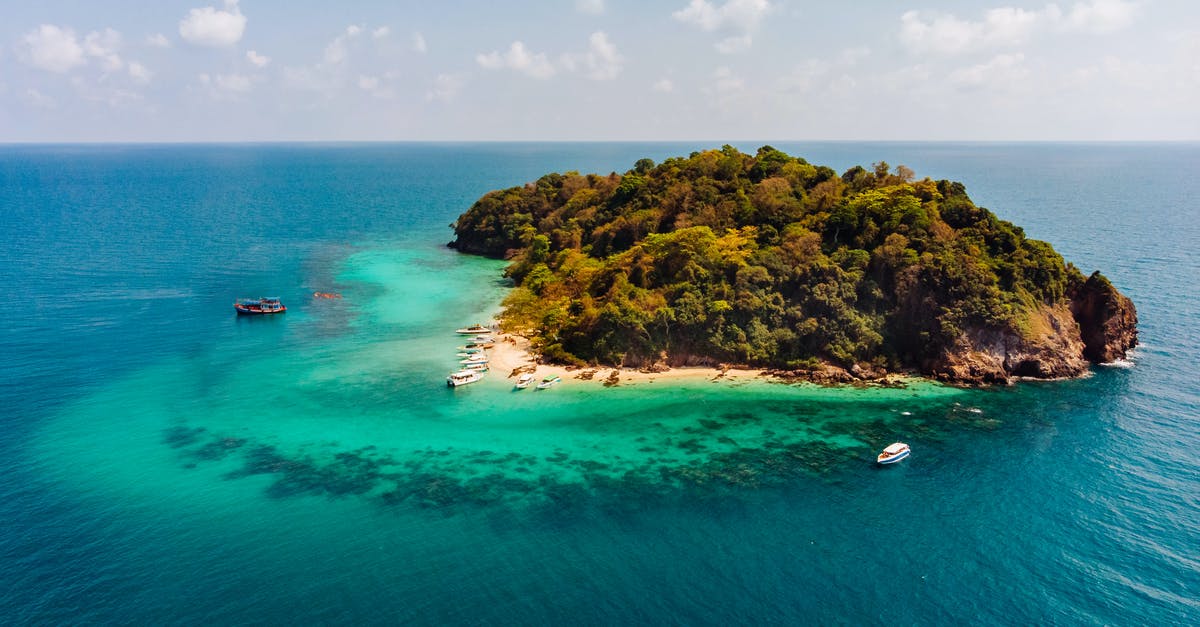 Correct flipped boat in Stranded Deep - Aerial View Photography of Island