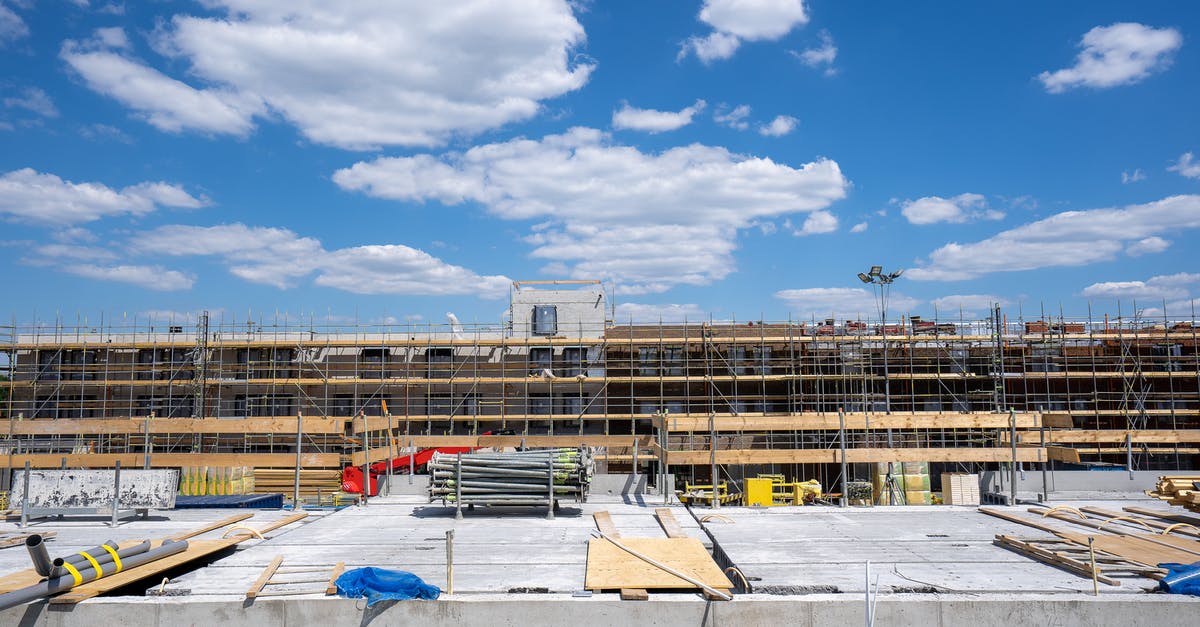 Cover up logistics pipes - A Building Under Construction