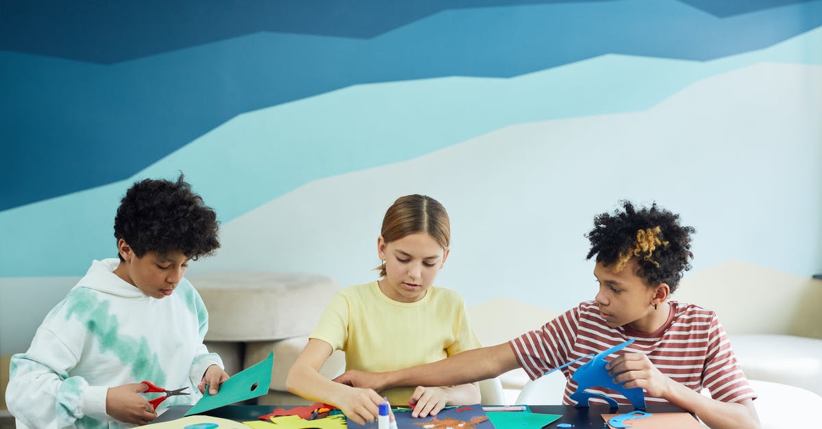 Crafting missing components - Boy and Girl Playing on Blue Table