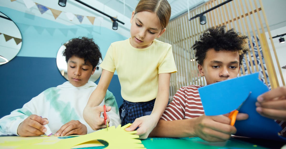 Crafting with synthweave in 4.0 - Boy in Yellow Crew Neck T-shirt Beside Boy in White T-shirt