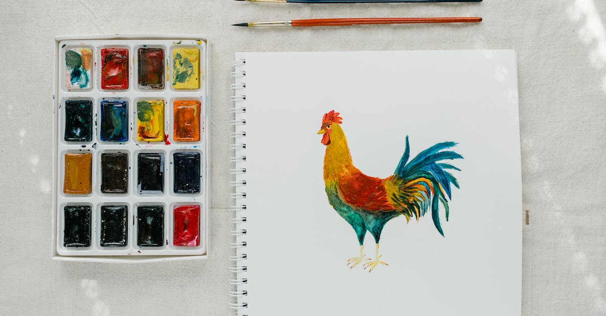 Create a custom "Hell Fire Ring" for a different class - Picture of cock painted with watercolors placed on table Create a custom "Hell Fire Ring" for a different class - Picture of cock painted with watercolors placed on table