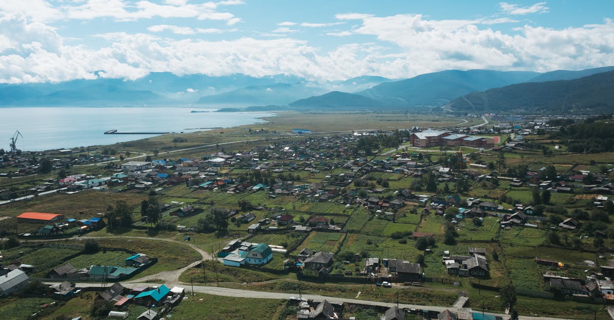 Creating custom villages - View of a Village by the Lake Creating custom villages - View of a Village by the Lake