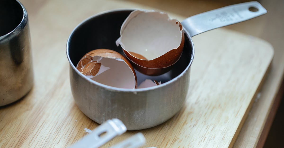 Customizing Controls in Smash Bros Wii U (for Smash Mode) - From above of stainless steel scoop with crashed eggshells placed on wooden table in kitchen in daylight Customizing Controls in Smash Bros Wii U (for Smash Mode) - From above of stainless steel scoop with crashed eggshells placed on wooden table in kitchen in daylight