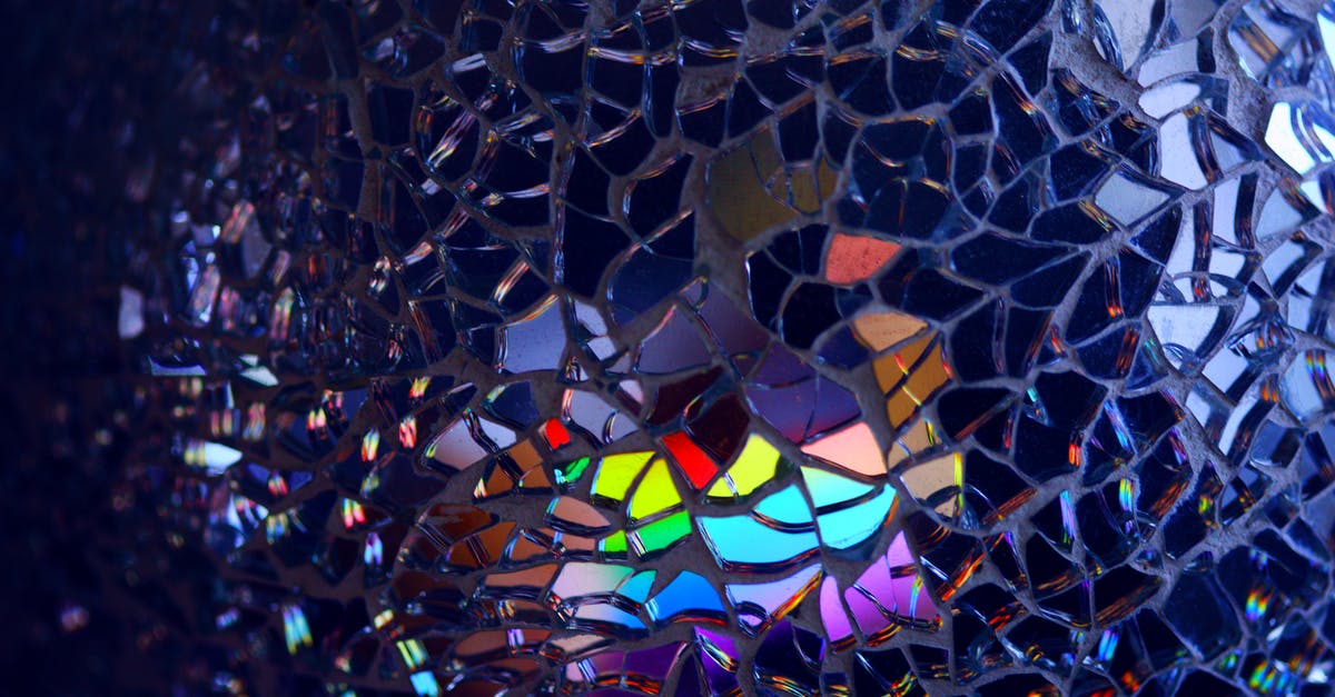Cybernetic pieces looted off of Kellogg: What are they for? - Multicolored Broken Mirror Decor