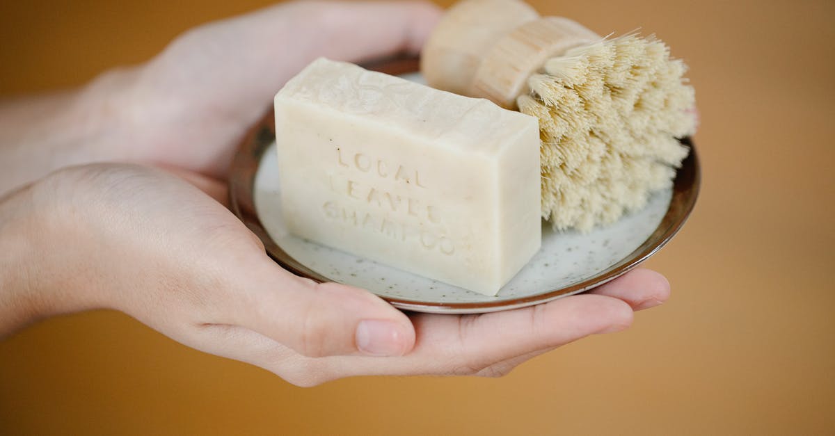 Daily challenge not showing - Crop person with soap in brush Daily challenge not showing - Crop person with soap in brush