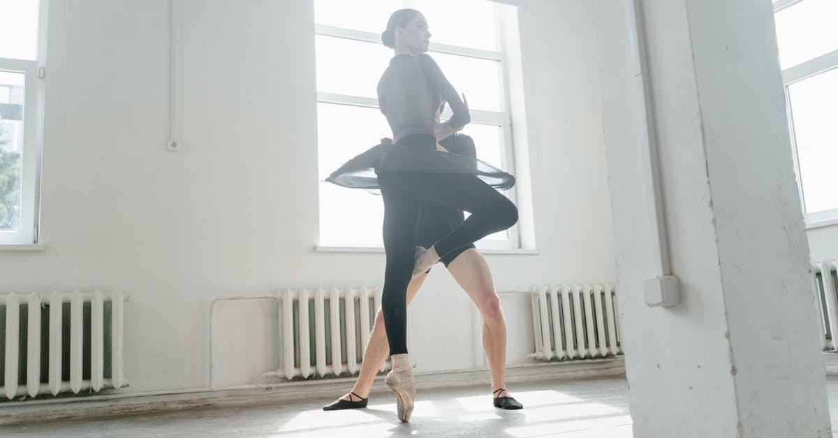 Dancing with Healing Vision Angelic Mix without turning into a pretzel - Ballerina Turning while Tiptoeing