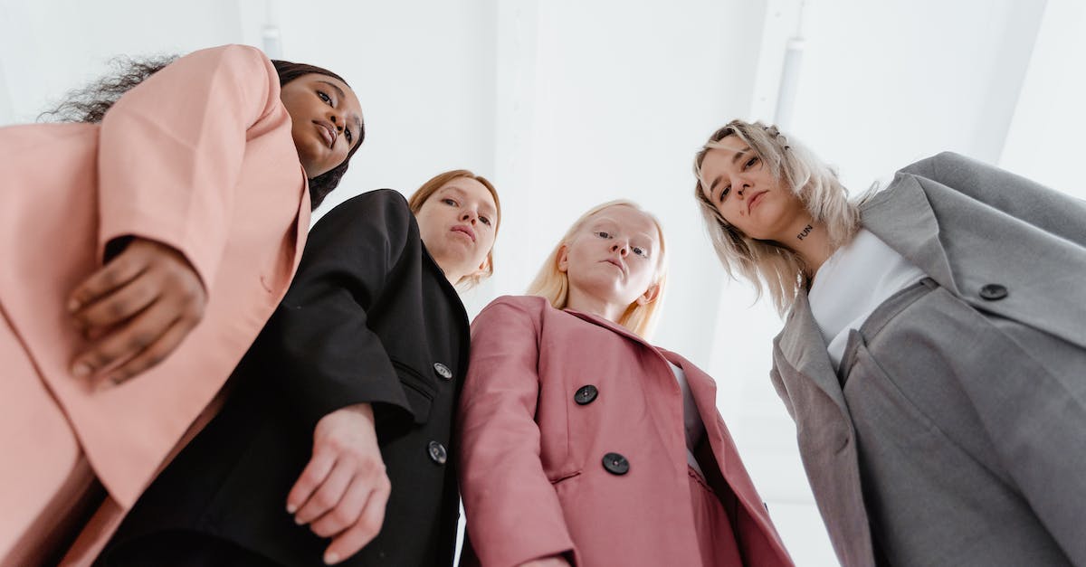 Demon maze boss not appearing. (HMH2) - A Low Angle Shot of Women Wearing Blazers in Different Colors