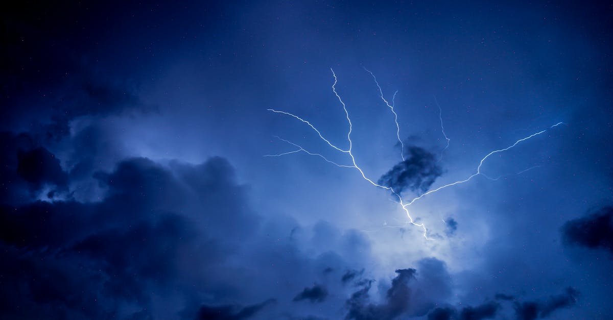 Detect lightning strikes - Photo of Thunderstorm