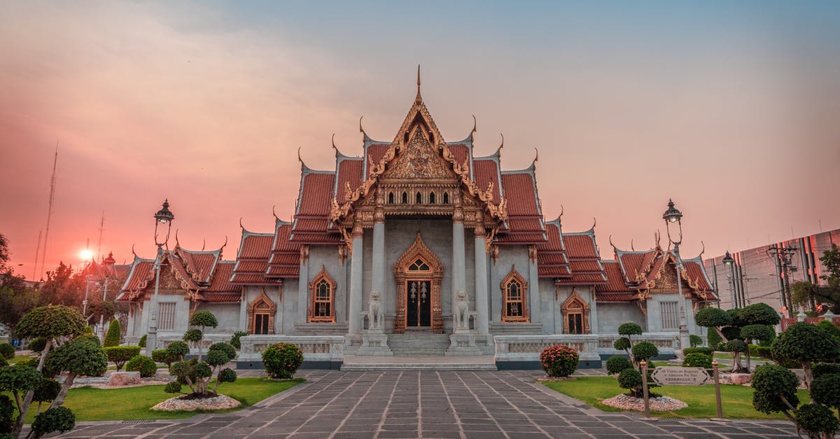 Diablo 3 PS4 Drowned Temple issue - Wat Benchamabophit Temple in Bangkok, Thailand