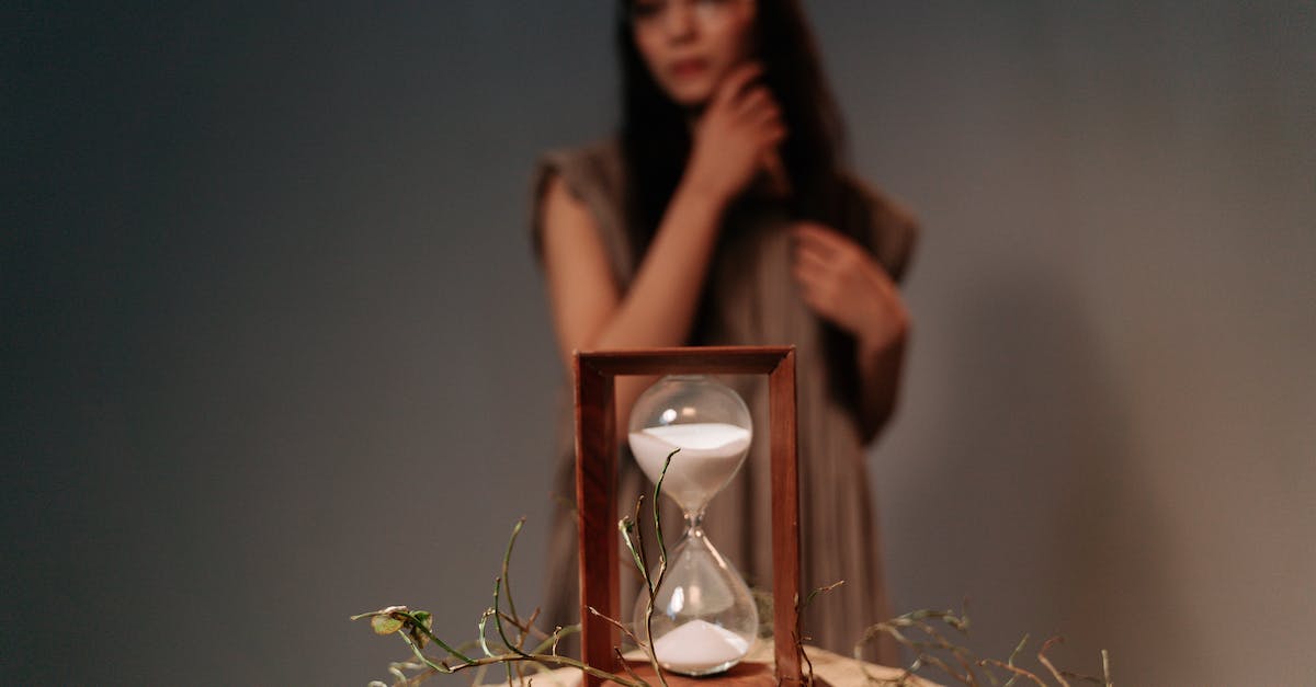 Diana Q-R time frame? - Hourglass on Brown Wooden Frame