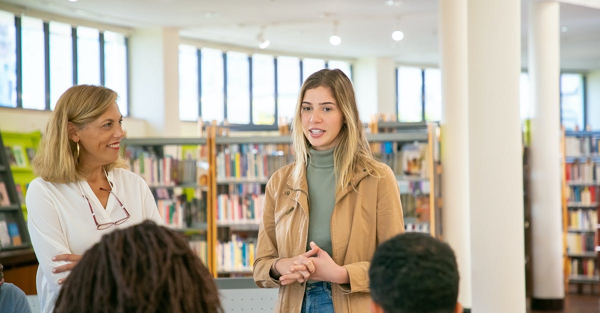 Did I miss the Institute quests? - Young student making presentation to classmates and teacher