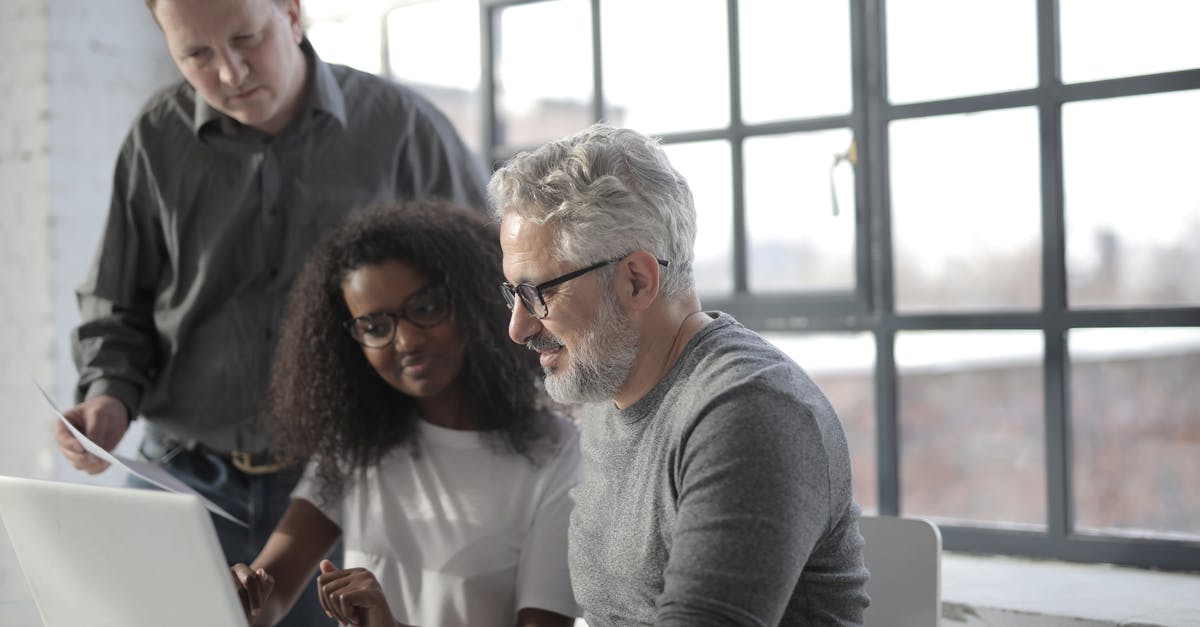 Difference between Age of Empires 2 HD and the original Age of Empires 2 - Concentrated diverse colleagues of different age during office teamwork