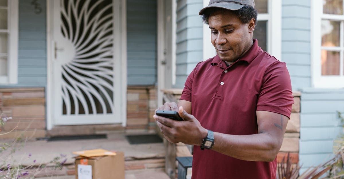 Difference in strength between door types? - A Deliveryman Checking His Cellphone Difference in strength between door types? - A Deliveryman Checking His Cellphone