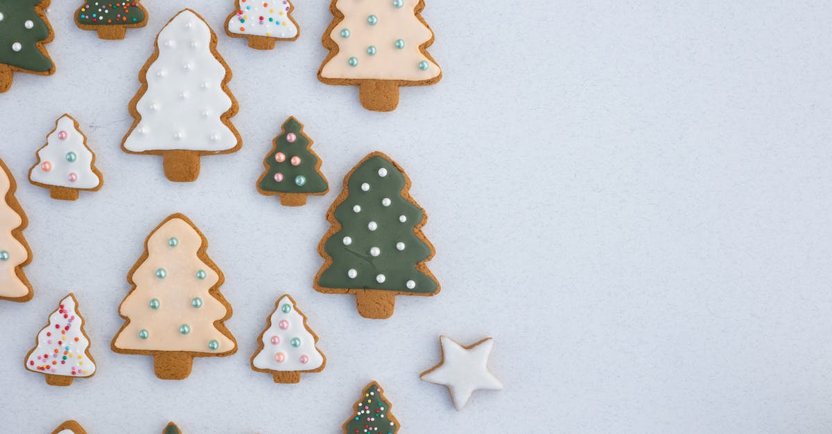 Different sensitivity when zooming in - Different Sizes of Christmas Tree-Shaped Gingerbread Cookies on White Background Different sensitivity when zooming in - Different Sizes of Christmas Tree-Shaped Gingerbread Cookies on White Background