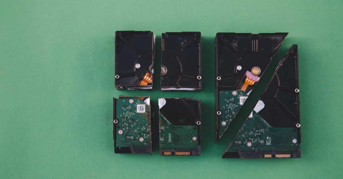 Disk replacement - Black and Green Circuit Board