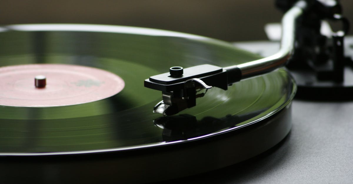 Disk replacement - Vinyl Record Playing