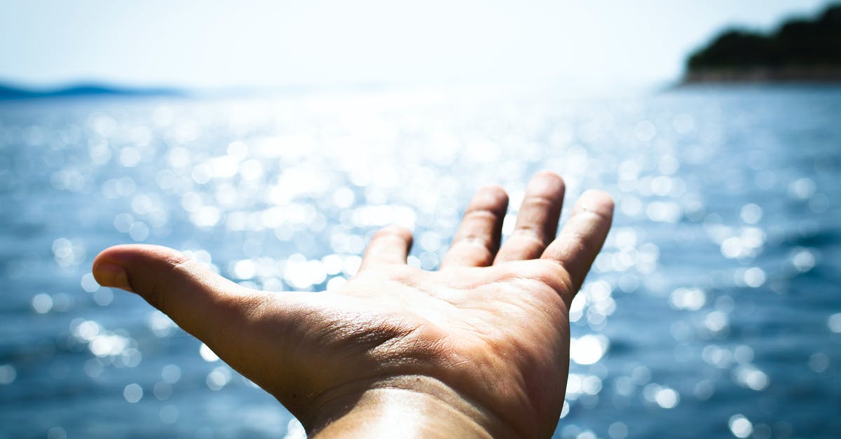 Do Adrenaline and Hope stack? - Person Hand Reaching Body of Water