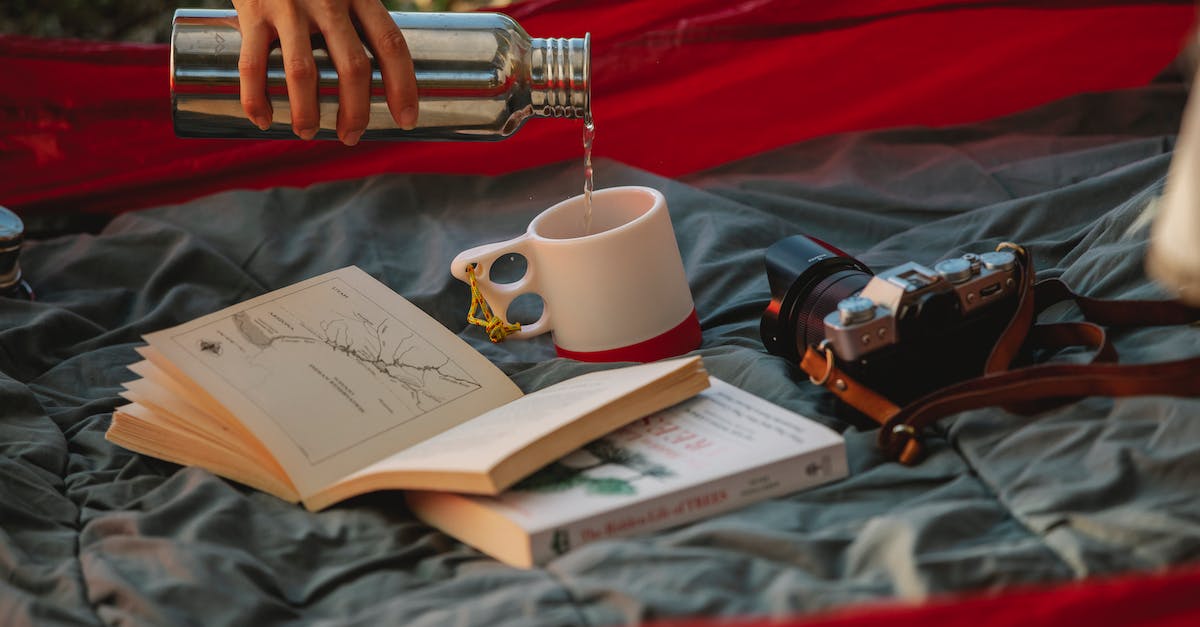 Do book drops happen in Adventure mode? - Crop faceless woman pouring tea from thermos during picnic