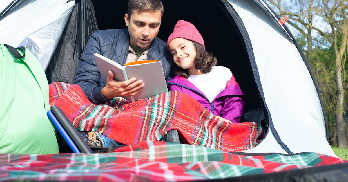 Do book drops happen in Adventure mode? - Father and Daughter Reading a Book while Sitting Inside the Tent