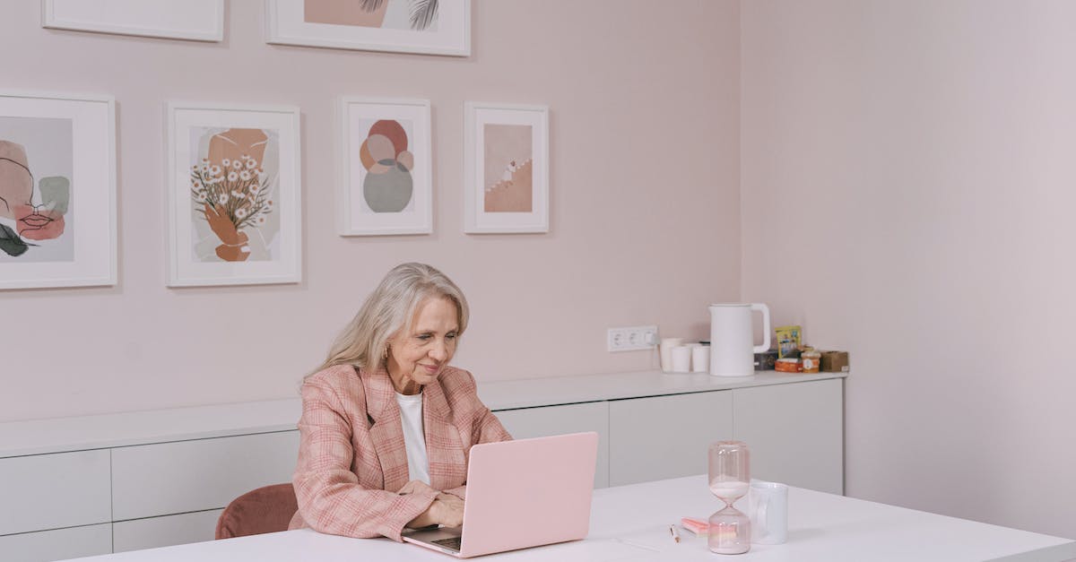 Do citizens migrate closer to their workplace within the town? - An Elderly Woman Using Her Laptop Do citizens migrate closer to their workplace within the town? - An Elderly Woman Using Her Laptop