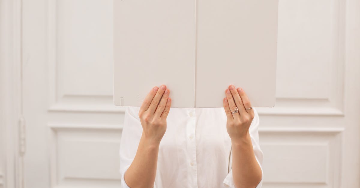 Do doors provide any cover at all? - Anonymous woman with opened blank book