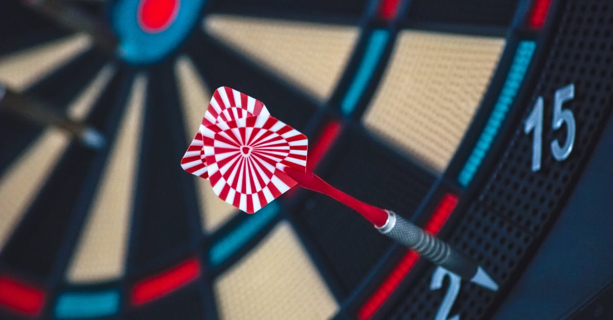 Do dropboxes contain goal explosions? - Red and White Dart on Darts Board