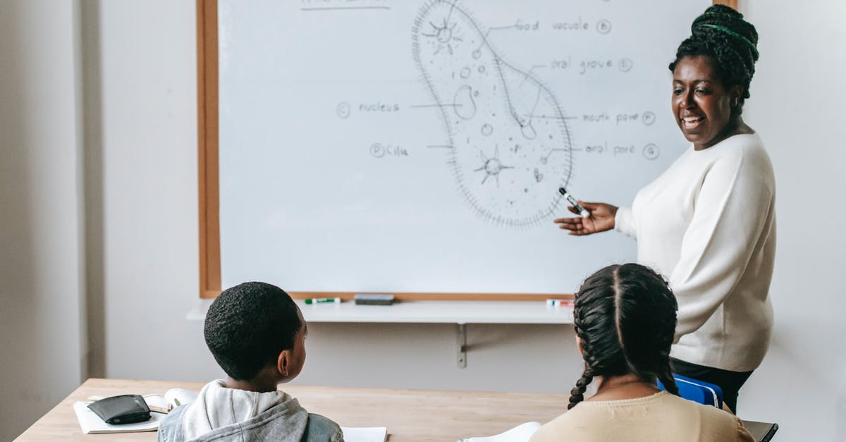 Do Experience modifiers affect the amount of experience shared by the Exp. Share? - Happy experienced African American teacher showing scheme of Infusoria on whiteboard to young students Do Experience modifiers affect the amount of experience shared by the Exp. Share? - Happy experienced African American teacher showing scheme of Infusoria on whiteboard to young students
