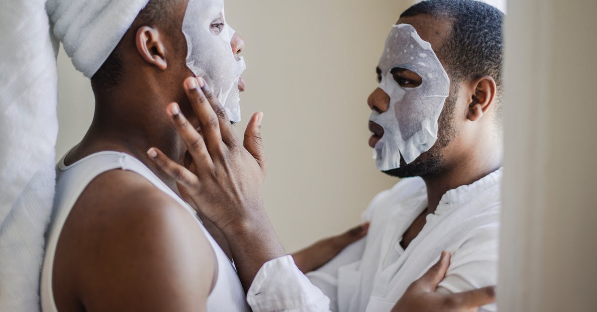 Do Father's facial features change? - Couple Lovers Doing Facial Procedures Together