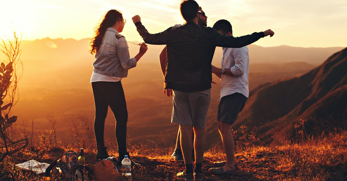 Do I have to have friends to sell my things? - Four Person Standing at Top of Grassy Mountain