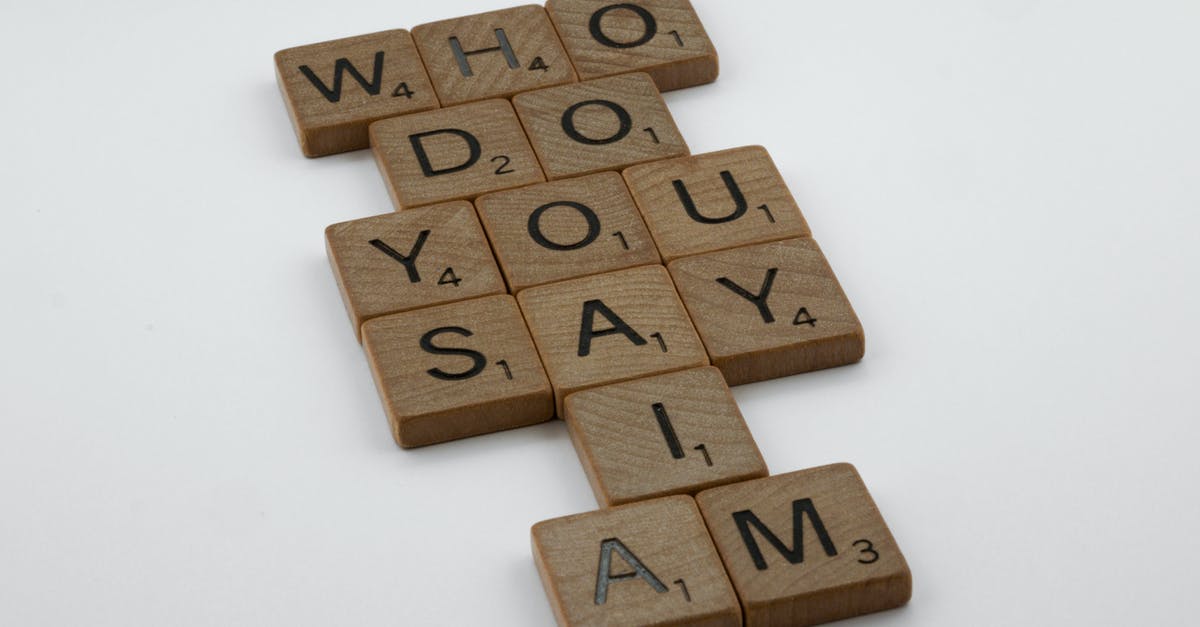 Do I have to let the potential dwellers in? - Scrabble Tiles on White Surface