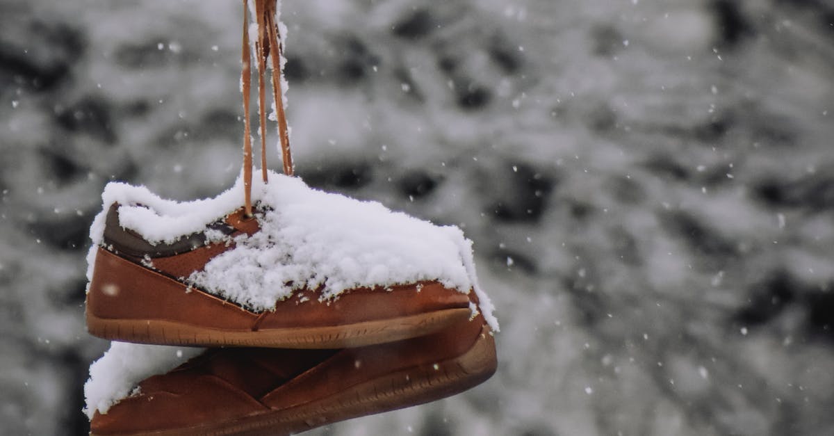 Do I lose my BiA bonus if a crew member gets knocked out? - Brown old fashioned footwear covered with snow hanging on rope against leafless trees on blurred background on cold winter day